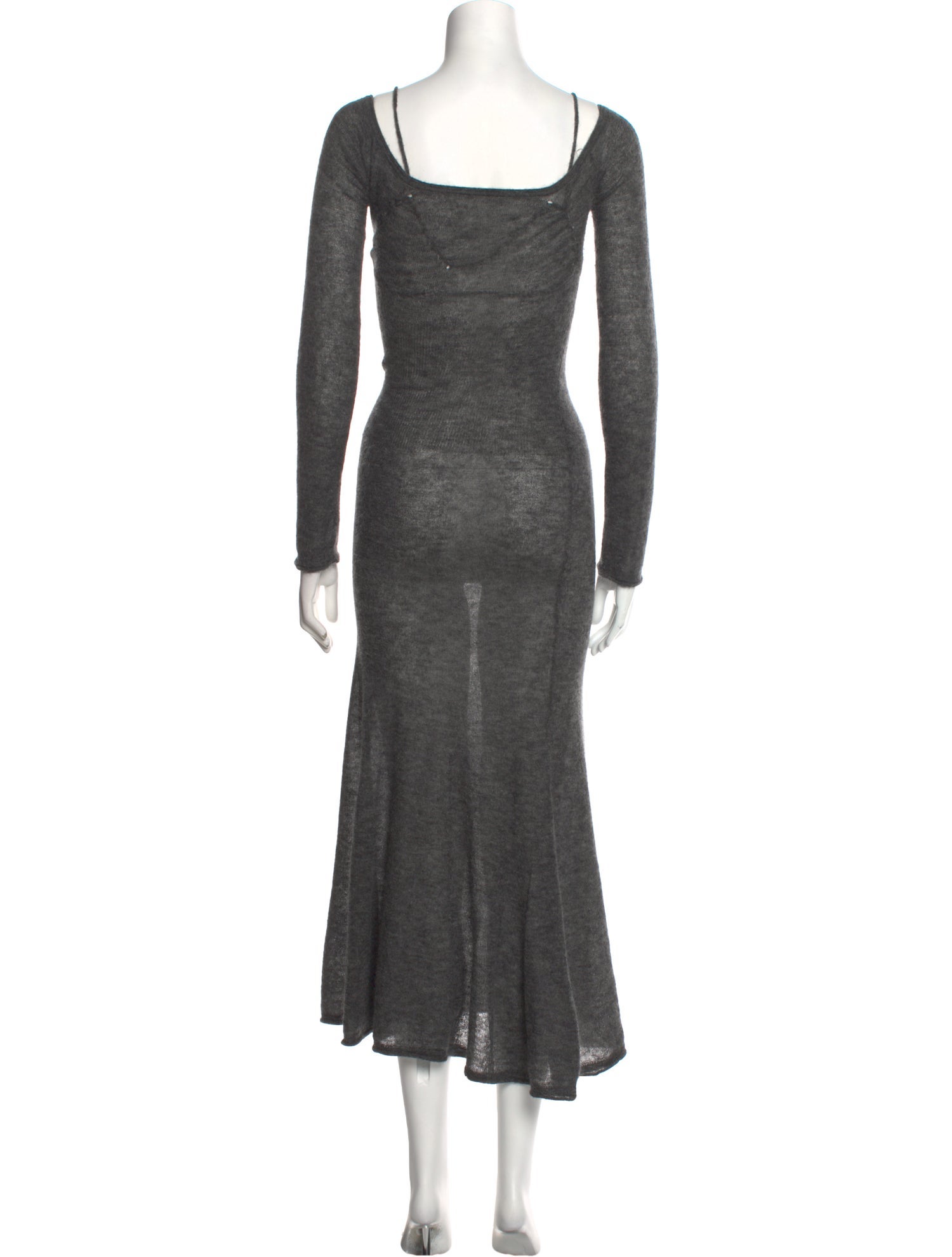 Jacquemus Mohair Long Dress